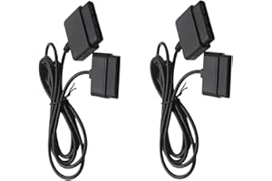 PS2 Controller Extension Cable Cord,Compatible with PS1/PS2 Game Console, 6FT/1.8m (2 Pack)