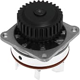 Gates 43520 Premium Engine Water Pump | Replaces QPW32 252-831 96168 131-2290 131-2424 DP1118 NP1846 NP1908 20795 T1223 T1232 1-9276 123034 943520 AW6198 AW9426.