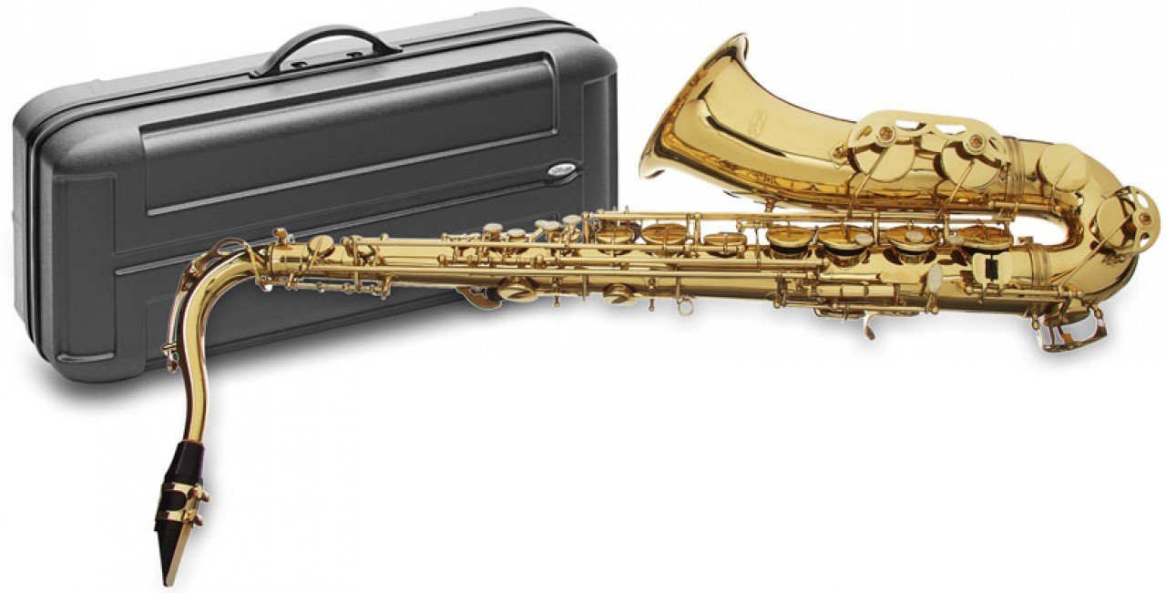 Stagg 77ST BFlat Tenor Saxophone with ABS Case Amazon.ca Musical