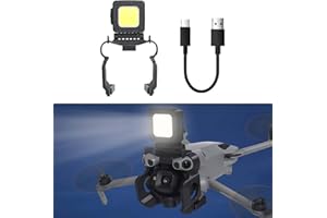 Night Light & Gimbal Protector for DJI Mini 5 Pro, 2-in-1 Anti-Collision Gimbal Guard Lens Protective Cover LED Navigation Ni