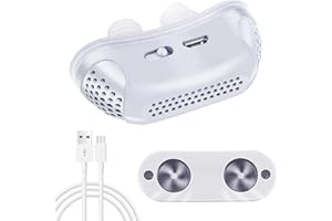 UPDATECLASSIC Anti Snoring Devices, Electric Variable Speed Stop Snoring Machine, Adjustable Anti Snoring Sleep Aid Snore Reduction
