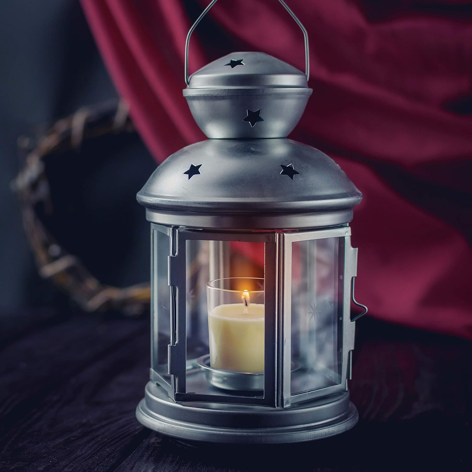 Belle Vous Votivkerze ohne Duft mit Kerzenhalter aus transparentem Glas (24 Stück) – 12 Stunden Brenndauer – Tischkerze mit Glas – ideal für Hochzeiten, Spas, Aromatherapie und Dekoration 8