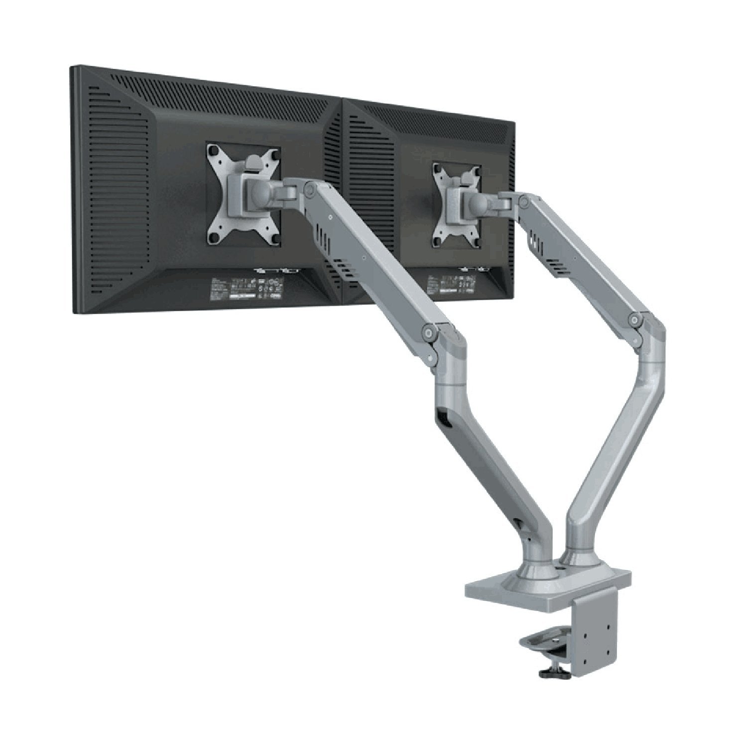 ThingyClub Dual Gas Spring Desk Mount LCD Monitor Arm Stand VESA bracket & monitor arm for 10"-30" Screens