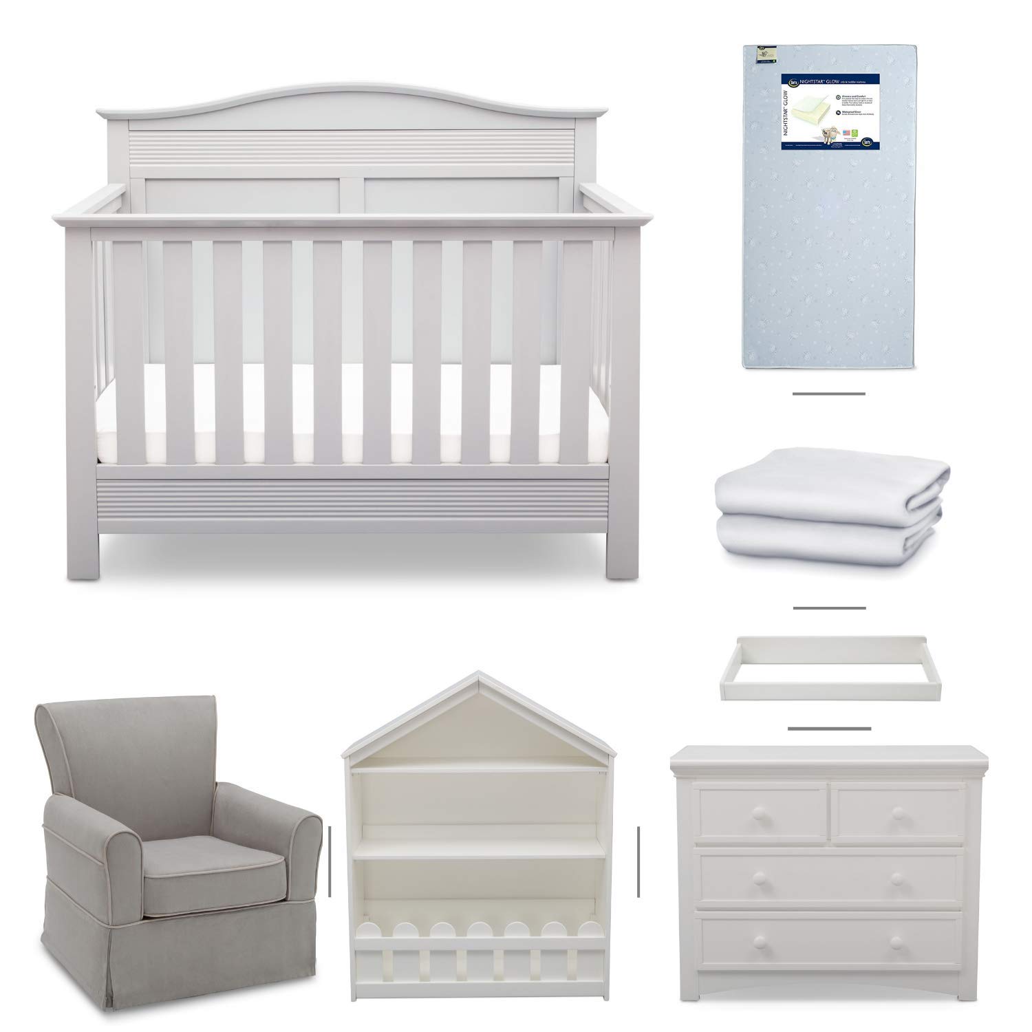 serta changing table