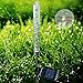 YUNLIGHTS 2pcs Garden Solar Lights Outdoor Solar Tube Lights Solar Acrylic Bubble RGB Color Changing Solar Powered Garden Stake Lights for Garden Patio Backyard Pathway Decoration