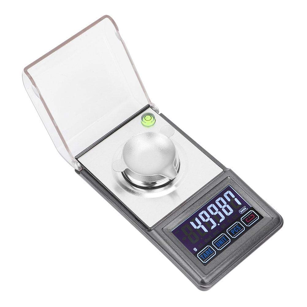 0.0001g Portable Pocket Scale, High Precision Electronic Digital Balance Scale, Jewelry Weight Gram Scales