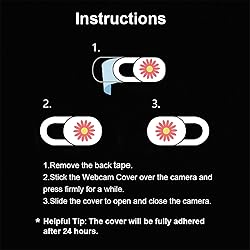 IMNEXT2U Laptop Camera Cover Slide 6 Pack Ultra