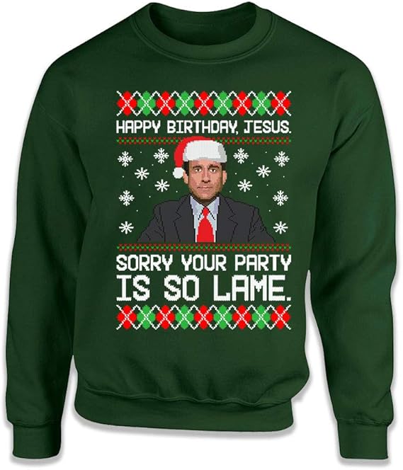 Teepinch Happy Birthday Jesus Sorry Your Party Is So Lame Funny