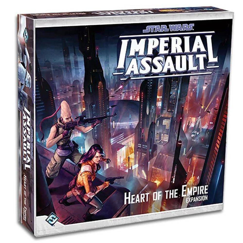 Juego de mesa Star Wars Imperial Assault EXPANSIÓN Heart of the Empire: juego épico de estrategia en miniaturas de ciencia ficción para niños y adultos, mayores de 14 años, de 1 a 5 jugadores, de 1 a 2 horas de juego, creado por Fantasy Flight Games