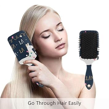 Amazon Com Hair Brush Natural Boar Bristle Hairbrush Christmas