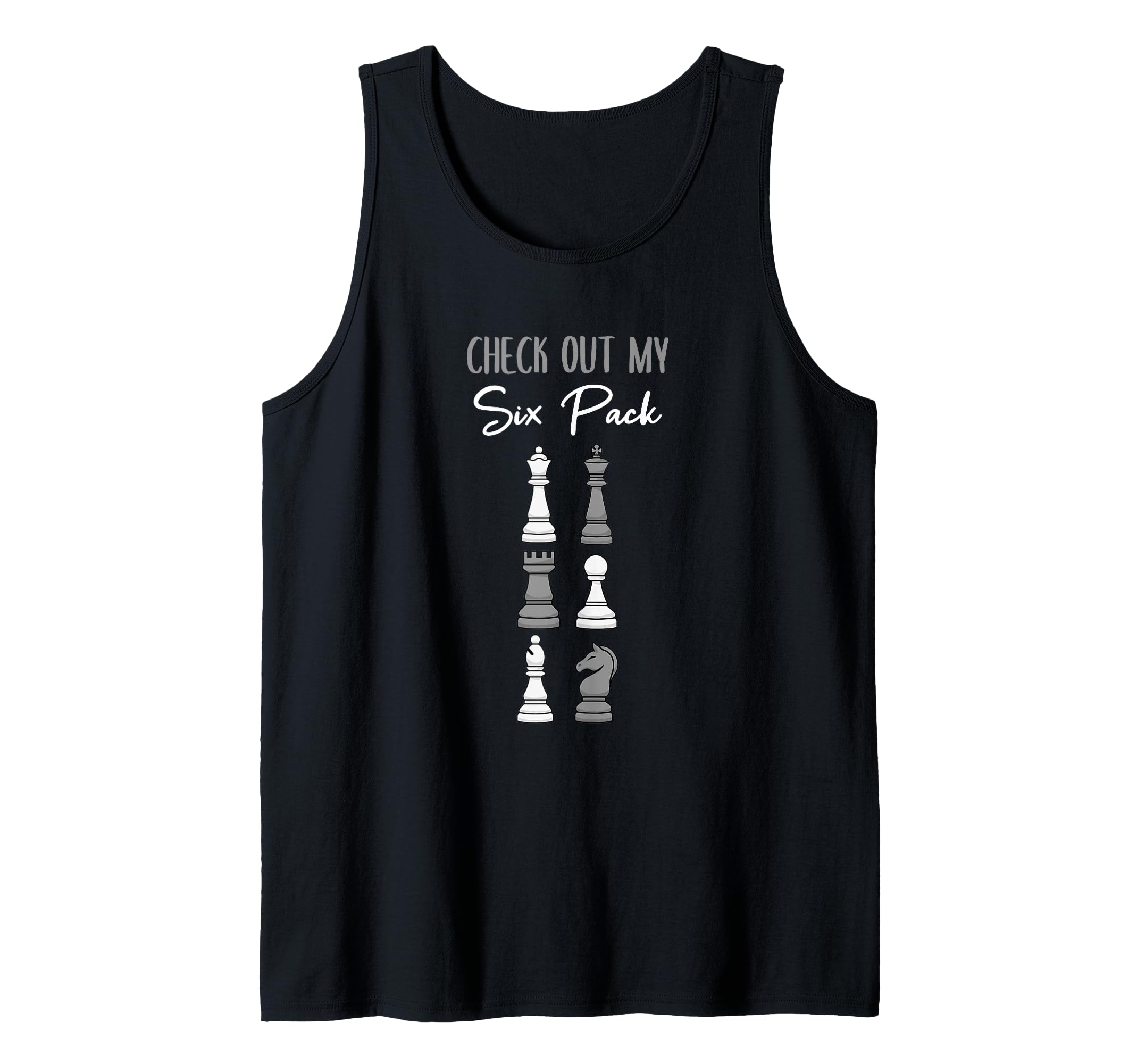 Check Out My Six Pack Chess Gift For Chess Lover Tank Top
