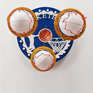QUETAZHI- Creativa acrílico Baloncesto de la lámpara, de 7 Colores