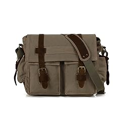 FANDARE Unisex Messenger Bag Canvas Satchel Bag