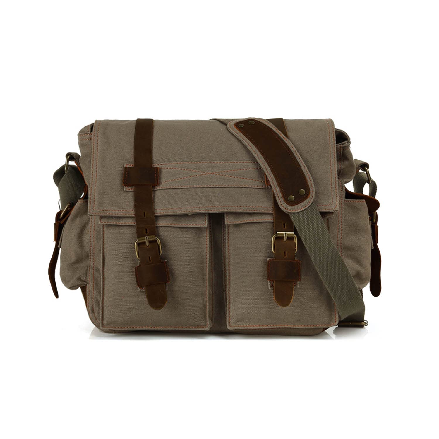 FANDARE Unisex Messenger Bag Canvas Satchel Bag