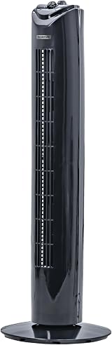Status 32-Inch Tower Fan with 3 Speed Settings Black S32BTOWERFAN1PKB