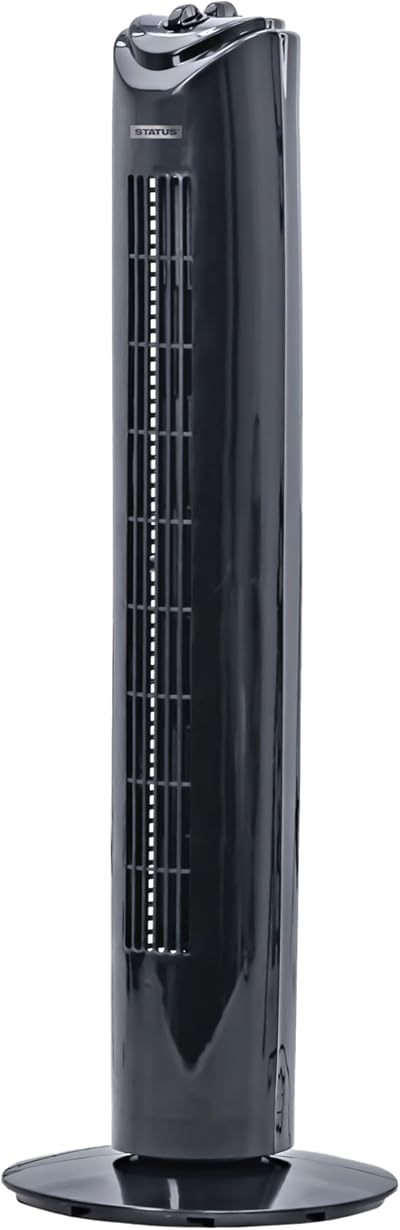 Status 32-Inch Tower Fan with 3 Speed Settings Black S32BTOWERFAN1PKB
