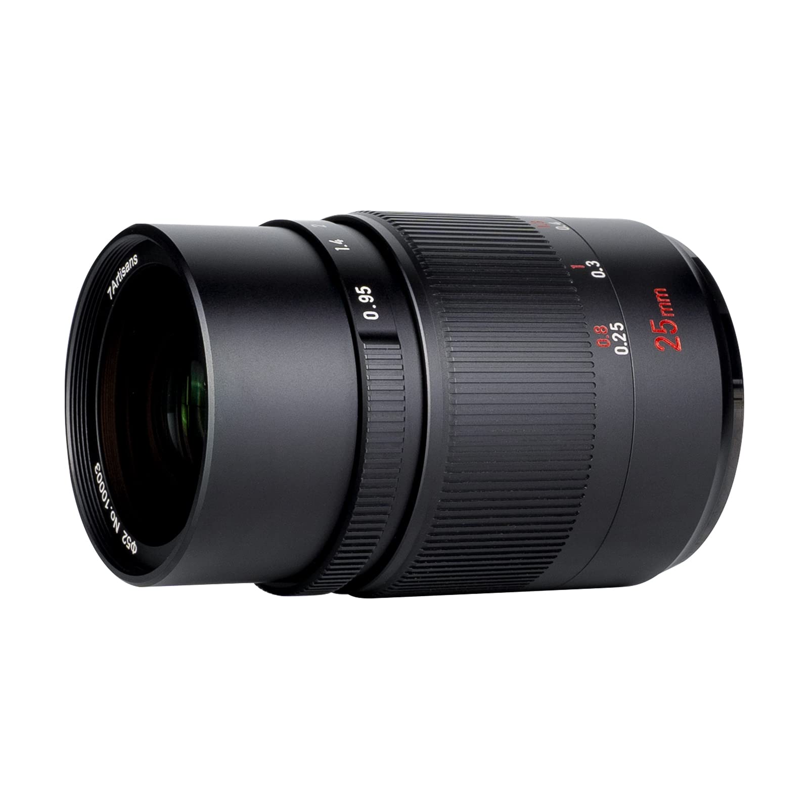 7artisans 25mm F0.95 APS-C Wide Angle Large Aperture Manual Prime Lens Compatible for Leica L-Mount Mirrorless Cameras
