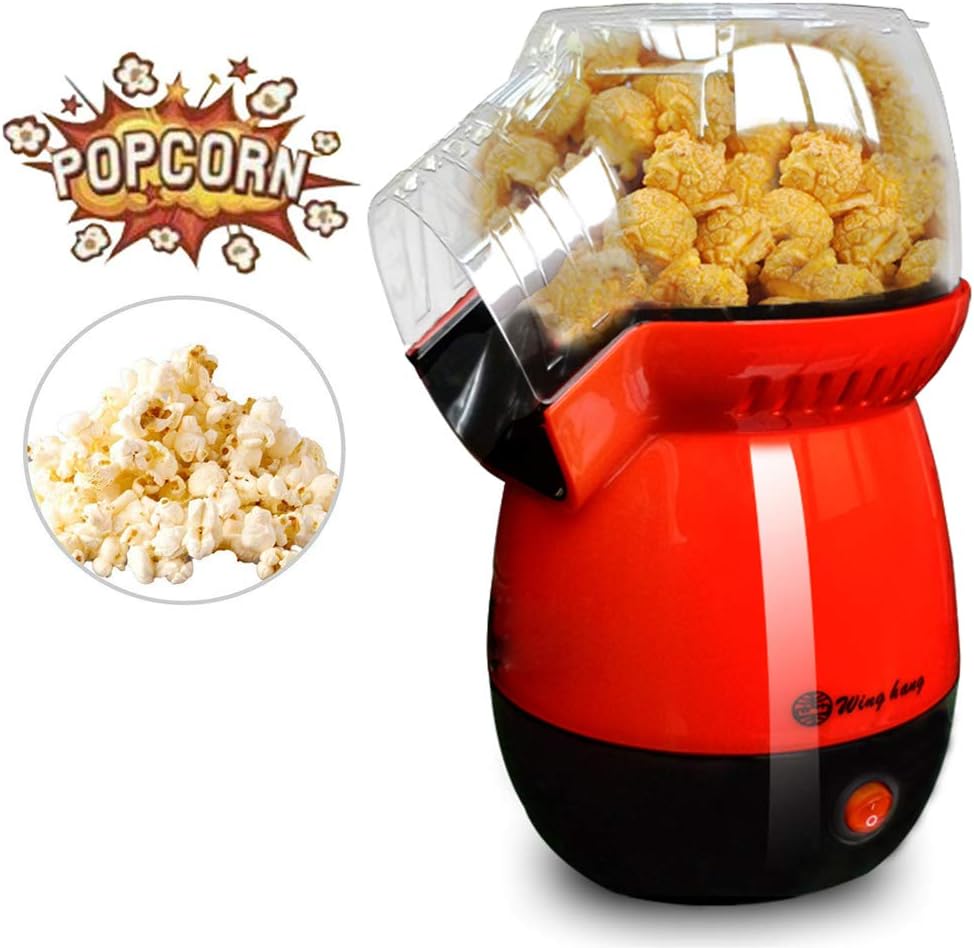 M.Y Maquina Palomitas de Maiz, 1100W Maquina de Palomitas Listas ...