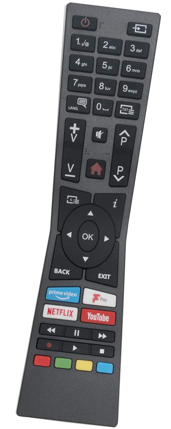 ALLIMITY RM-C3338 RMC3338 Remote Control Replaced for JVC Smart 4K UHD TV with Netflix Youtube Buttons LT-32C790 LT-49C898 LT-55C870 LT-32C795 LT-43C795 LT-43C890 LT-40C790 LT-40C890