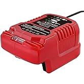 Small Size for Milwaukee m18 Battery Charger Multi Voltage Charger Replacement for Milwaukee M18 18V Lithium-ion Batteries Charger 100V-240V 48-59-1812 M18 M12 48-11-1815