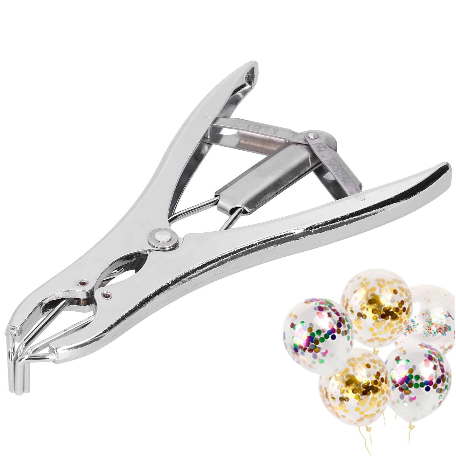 Leopacat Balloon Expansion Pliers, Stainless Steel Balloons Expansion Pliers Filling Balloon Mouth Expander for Filling Balloon Sequins Balloon Petals Feathers Home DIY Party Activities Supplies