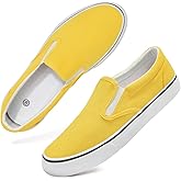 Women's Slip on Canvas Shoes Classic Casual Sneaker, Fashion Sneakers for Walking No Lace Travel