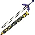 otaku gear 37" Link's Foam Master Sword with Plastic Scabbard for Cosplay, LARP, Halloween, Collection