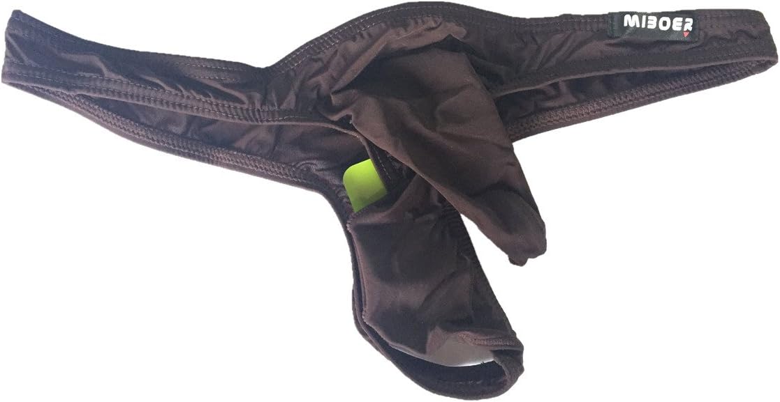 Clearance! AILNT Men Sexy Elepahnt Nose Bikini Thong Ice Silk Underwear G-Strings & Thongs