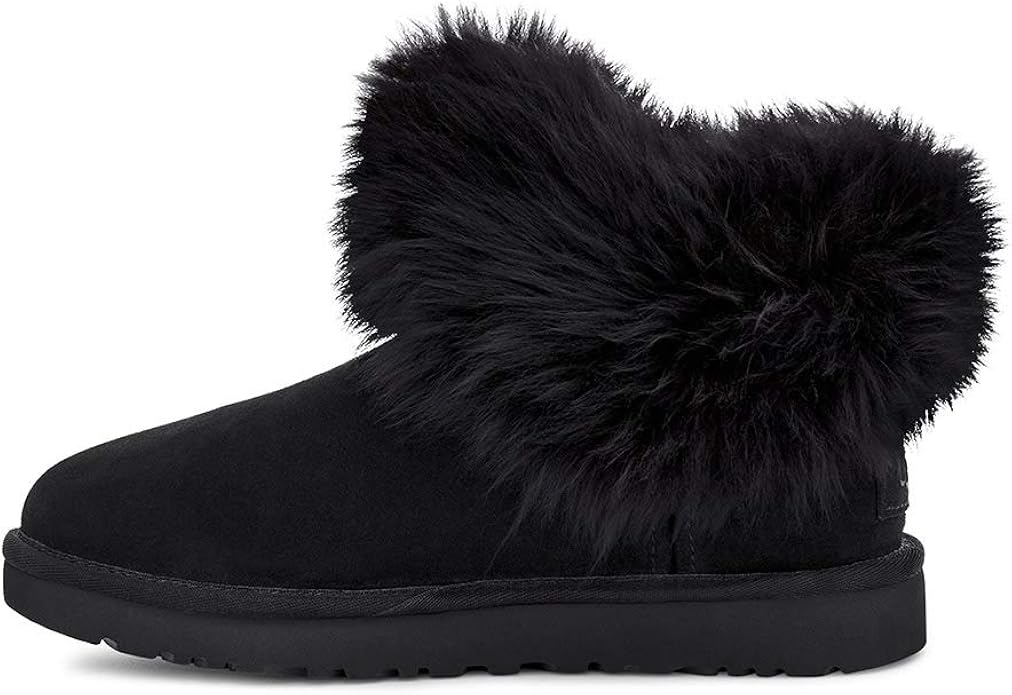 UGG Womens Classic Fluff Collar
