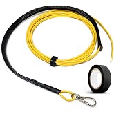 YUTIANHOME Fiber Pulling Eye Kit for Simplex and Duplex Fiber Patch Cables | For install fiber optic cables through conduit/inside walls, protect cables from damaged during the installation process