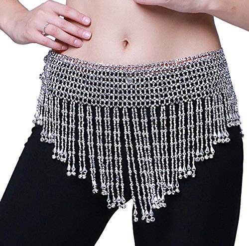 Belly dance belt belly dancer waist chain triangle bead…