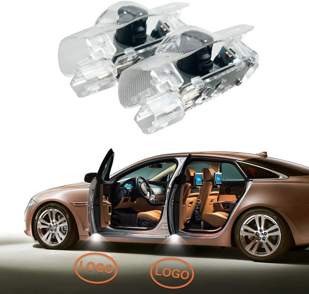 KRADA Car Door LED Logo Light Projector Ghost Shadow Welcome Lights for Infiniti FX G M EX Q50 Q60 Q70 QX50 QX70 QX80 Emblem Courtesy Step Lights Kit Replacement（2 pack)