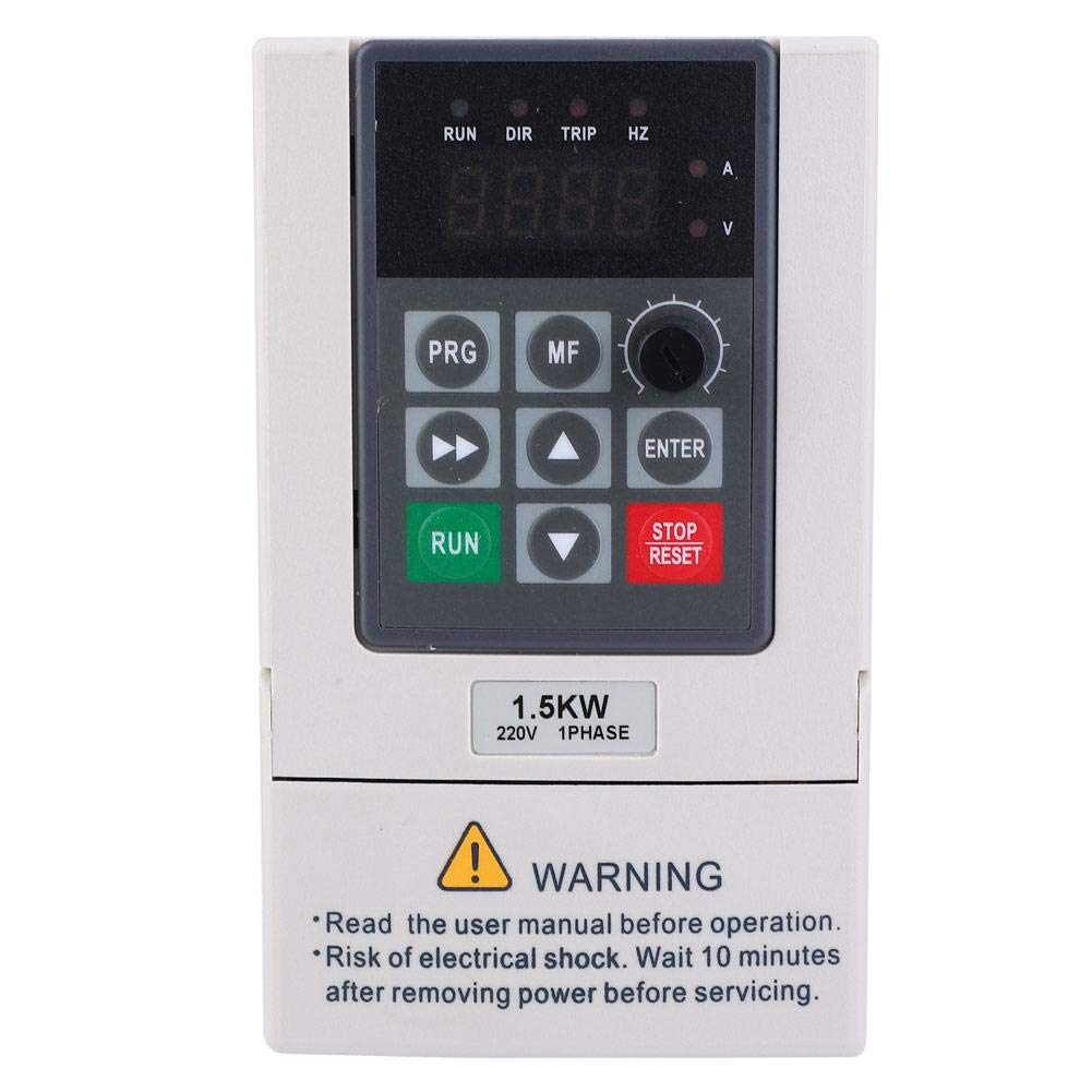 1.5KW 220V Variable Frequency Converter 3 Single Phase to Inverter Frequency Spindle Sanders din