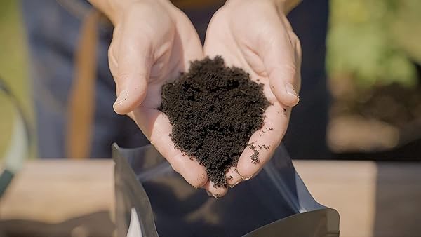 EDEN’S BEST WORM CASTINGS ORGANIC FERTILIZER | 100% ORGANIC FERTILIZER | ORGANIC FERTILIZER FOR VEGETABLE GARDEN | GARDEN FERTILIZER | 5 POUND BAG