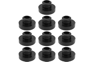 ECSiNG 10PCS Fuel Tank Bushing Grommet Nitrile Rubber Fuel Tank Bushing 104047 735-0149 935-0149 0.95cm ID 2.7cm OD for Lawn 