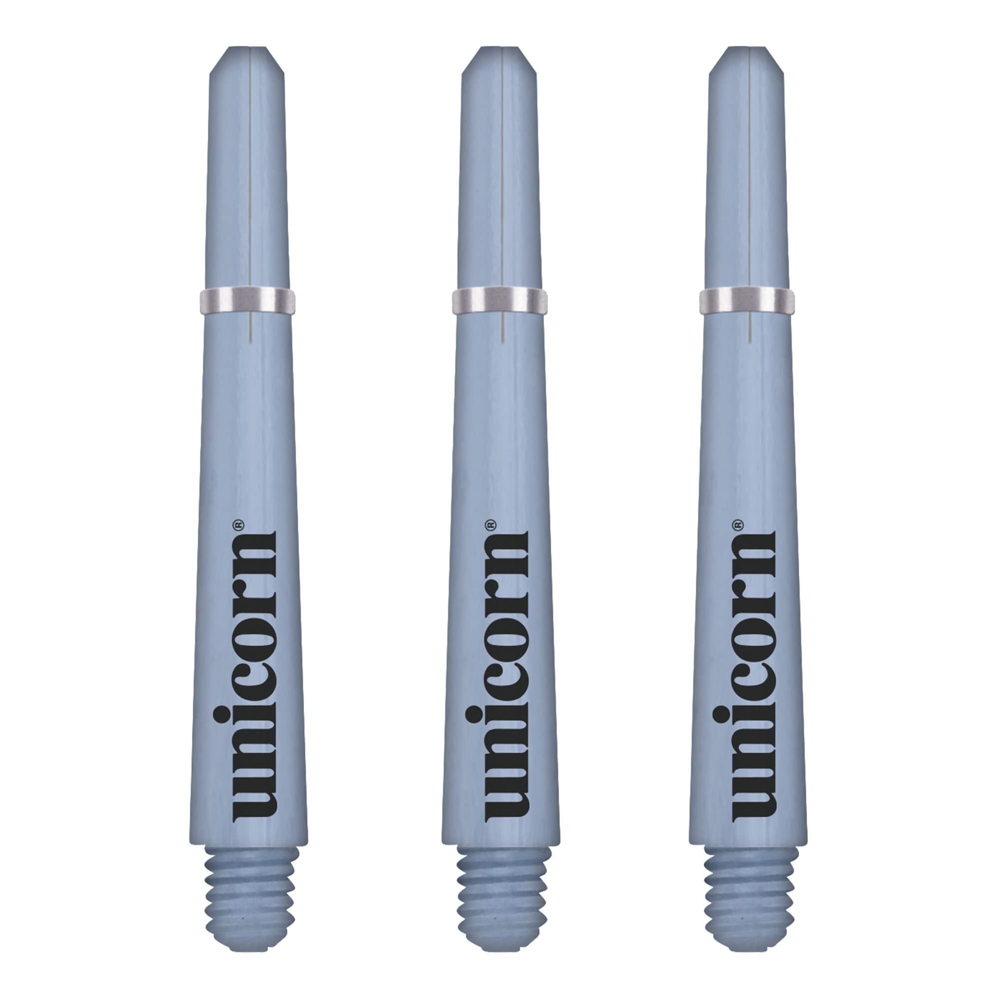 Unicorn Dart Shafts | Gripper 4 Mirage | Durable Polycarbonate | 3 Stems | Blue | Long 47.0 mm