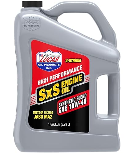 Lucas Oil 10231 Synthetisches Motoröl 10W-60 - Für Hochleistungsmotoren, Schützt Vor Kaltstarts & Ölkavitation