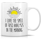 Retreez Funny Mug - Actuary Love Risk Analysis Actuaries 11 Oz Ceramic Coffee Mugs - Humor Sarcasm Appreciation Motivational Inspirational birthday gifts for him her friend coworker men women dad mom