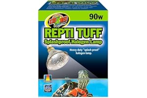 Zoo Med Turtle Tuff Splashproof Halogen Lamp, 90 Watts