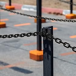 Stockroom Plus Plastic Chain - 100 ft, Black