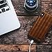 Ringke Flex S Compatible with iPhone X, iPhone 10, Non-Folio Interview Professional PU Leather Style TPU Shock Protection Fingerprint Resistant Qi Wireless Charge Compatible - Brown