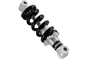Tongze 150mm 1200LBS Mountain Bike Rear Shock Absorber: MTB Rear Shock with Adjustable Coil Spring, Widely Fits for Bicycle/E-Bike/Electric Scooter/Folding Bike/Go-kart/Etc