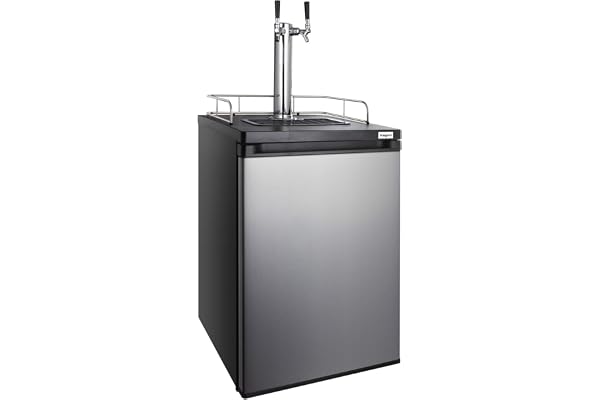 Kegco HBK209S-2 Keg Dispenser, stainless steel,2 Faucet without Kegs