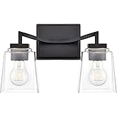 ML Lighting 24002-MB Avenna 14.5" Wide 2-Light Vanity - Matte Black