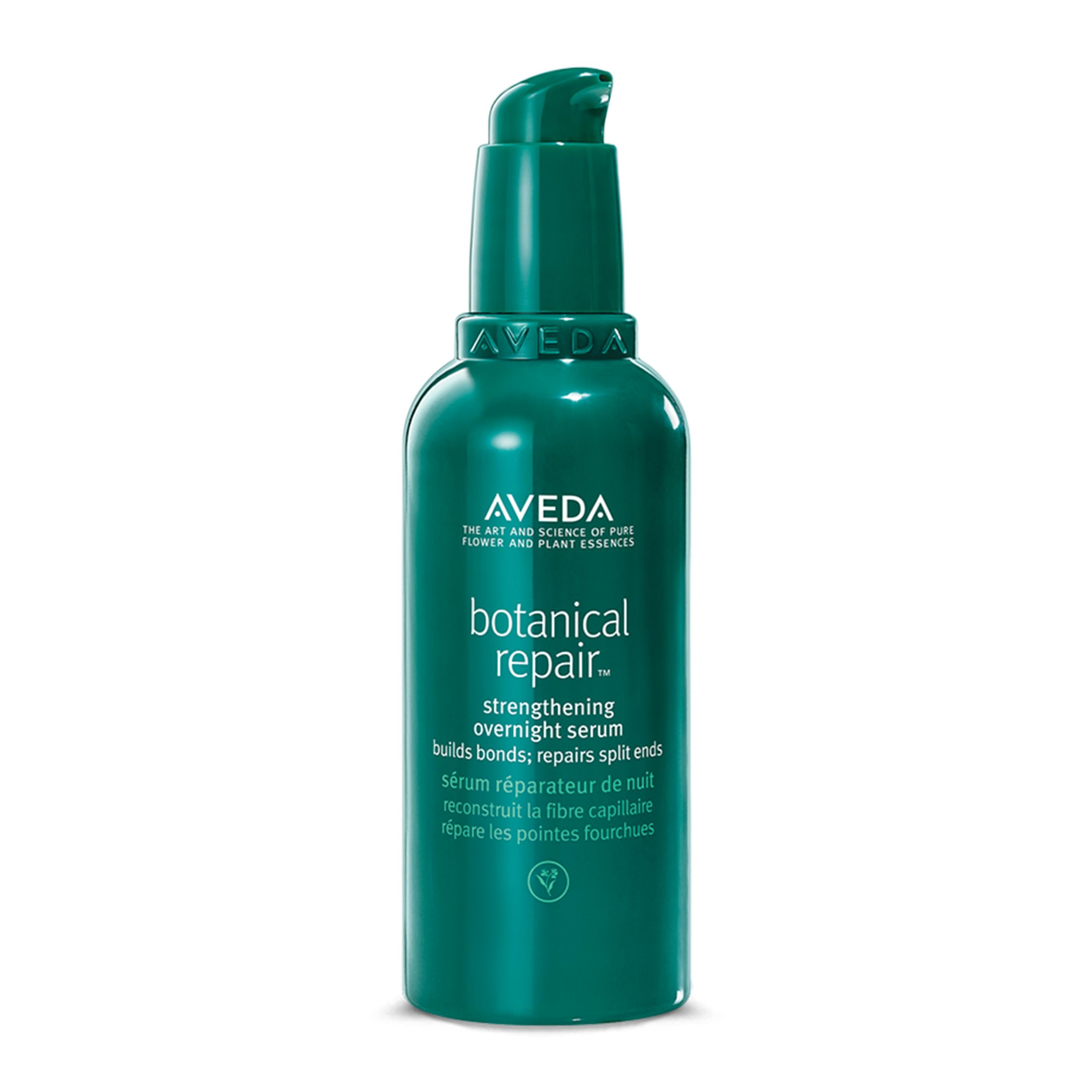 Photo 1 of Aveda Botanical Repair Strengthening Overnight Serum | Bond-Building Serum | Reduces the Look of Split Ends | Repairs Damaged Hair | With Nangai Oil | 99% Naturally Derived*, 3.4 Fl Oz