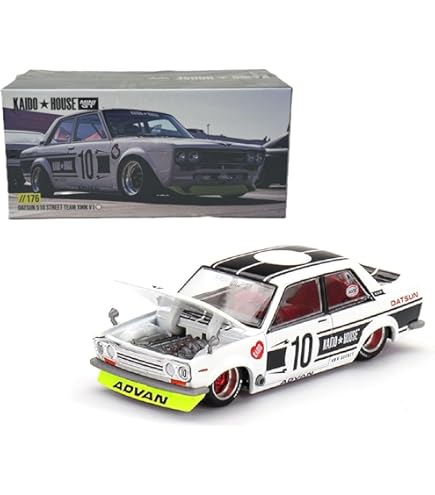 Amazon.com: Mini GT x Kaido House 1:64 Datsun 510 Pro Street
