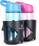 LittleLife Double Buggy Cup Holder Universal Bottle Organiser Stroller view 3