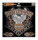 Harley-Davidson Eagle Pinstripes Decal, 4 Stickers Per Sheet, 3XL Size DC118307