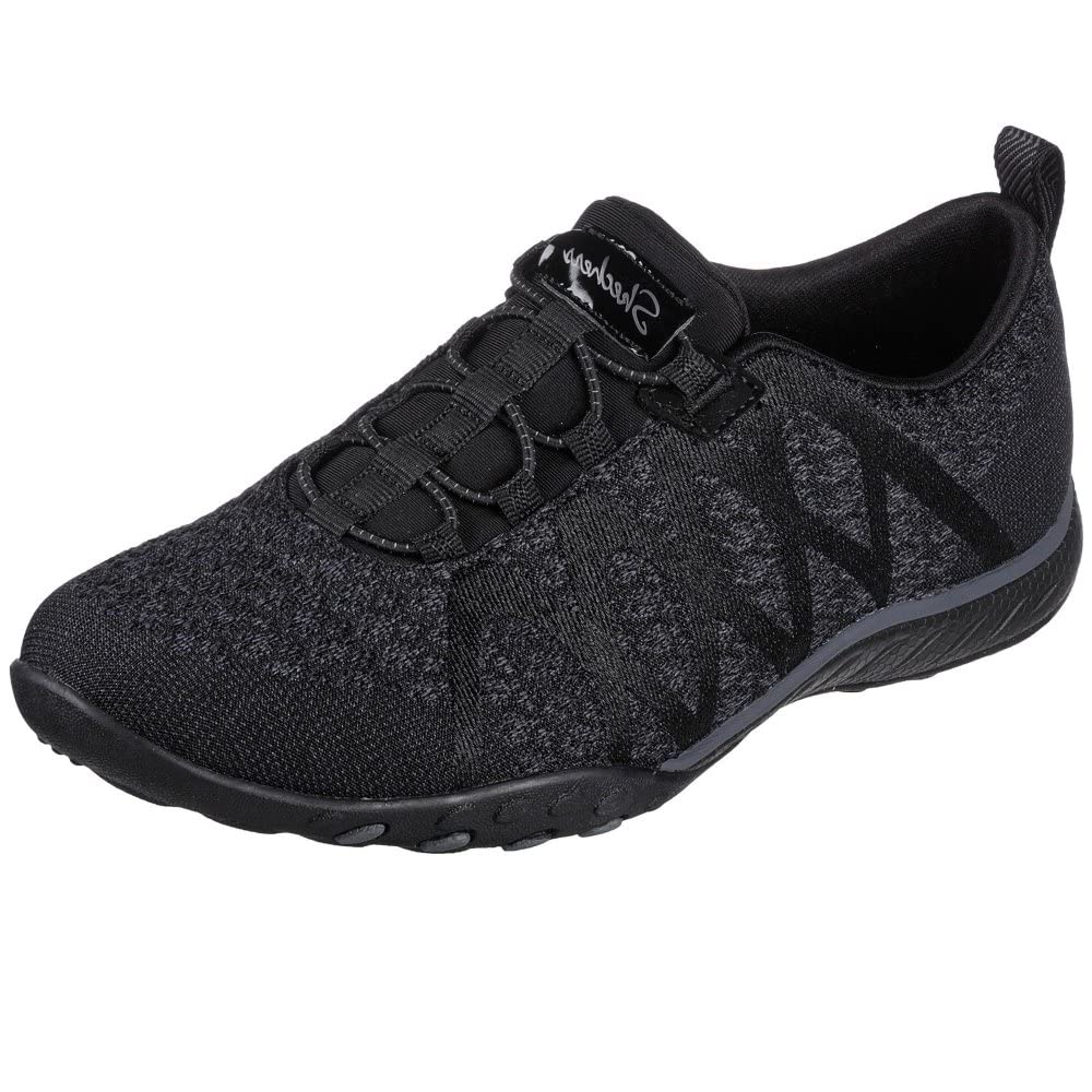 Skechers Women's Breathe Easy - Infi Knity, Black, 5 M Image