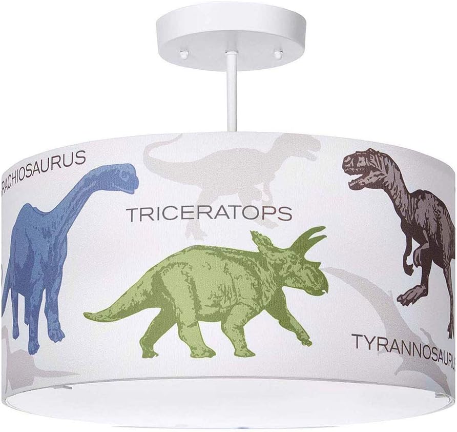 Dinosaur Light Fixture 3 Light Amazon Com
